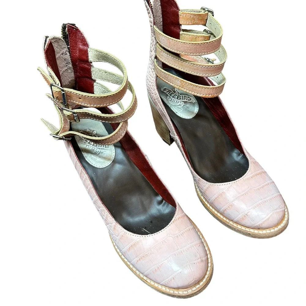Freebird Randi Pink Croco